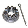 Caltric Front Rear Axel Castle Nut Pin For Honda Trx250 Fourtrax 250 1985-1987 