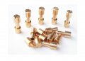 Nc Haisda Brass Corby Bolts Rivets Edc Knives Maker Pivot Pin Fasteners Diy Knife Handle Studs Screws Pack Of 10 8mm