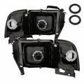 Amerilite For Dodge 1994-2001 Ram 1500 94-2002 2500 3500 Black Oe Halogen Replacement Headlights Assembly W Corner Lights Set