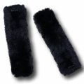 Zento Deals Soft 2 Pack Black Seat Belt Shoulder Pad 