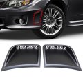 Front Bumper Bezel Corner Cover Pair For Subaru Impreza Wrx Sti 2008 2014 Black Insert Panel Replaces 57739fg010 57739fg020 