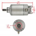Starter For Suzuki Lt-z400 Lt-z400z Quadsport 2003 2004 2005 2006 2007 2008 2009 Mod-ztf1-4119