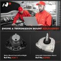 A-premium Engine Motor Mount And Transmission Kit Compatible With Jeep Grand Cherokee 2011-2021 Dodge Durango 2013-2022 3 6l 5