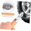 Ibasenice Compaction Roller Tire Tube Patch Kit Wooden Tool Car