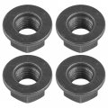Caltric 4x Front Wheel Hub Nut Compatible With Yamaha 95704-10500-00 Oem Replacement