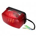 Wflnhb Rear Taillight Lens Bulb Replacement For Yamaha Blaster 200 2002-2006 Banshee 350 Rhino 450 2004-2013