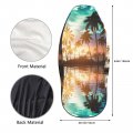 Fehuew Beach Sunset Palm Tree 2 Pcs Car Seat Covers Set Vehicle Front Protector Auto Interior Accessories Protetors Mat