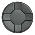 Fog Light Cover For Jeep Renegade 2019 2020 2021 2022 2023 Front Passenger Side Black Round Sport Model Replacement Ch1039205 