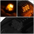 Auto Dynasty Compatible With Dodge Ram 1500 2500 3500 4500 5500 Smoked Lens Led Truck Cab Roof Top Marker Running Light Lamps