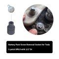19pc External Torx Plus Socket Set 6 Point Ep4 To Ep32 4 In 3 8 1 2 Drive Alloy Steel E-torx Sockets For Automotive And Tesla