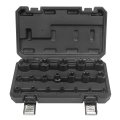 19pc External Torx Plus Socket Set 6 Point Ep Ep4 Ep5 Ep6 Ep7 Ep8 E0 Ep11 Ep12 Ep14 Ep16 Ep18 Ep20 Ep22 Ep24 Ep26 Ep28 Ep30 