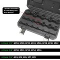 19pc External Torx Plus Socket Set 6 Point Ep4 To Ep32 4 In 3 8 1 2 Drive Alloy Steel E-torx Sockets For Automotive And Tesla