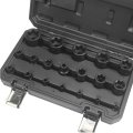 19pc External Torx Plus Socket Set 6 Point Ep4 To Ep32 4 In 3 8 1 2 Drive Alloy Steel E-torx Sockets For Automotive And Tesla