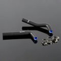 G-plus Black 2pcs Silicone Radiator Coolant Hose Tube Clamps Kit Compatible With Yamaha Yfz 450 Yfz450 2004-2008