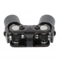 Aintier 3 4 Round -3 Smooth Black Double Steering U-joint
