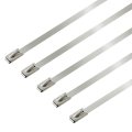 7 5m Titanium Exhaust Heat Wrap 12 Inches Long 5mm Width Silver Zip Tie