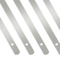 7 5m Titanium Exhaust Heat Wrap 12 Inches Long 5mm Width Silver Zip Tie