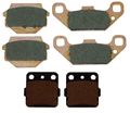 Front Rear Semi-metallic Brake Pads 1989-1990 Suzuki Quadsport 250s Lt250s 