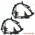A-premium Abs Wheel Speed Sensor Compatible With Jeep Models Wrangler 2007-2017 Jk 2018 Front Driver And Passenger Side 2-pc