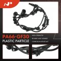 A-premium Abs Wheel Speed Sensor Compatible With Jeep Models Wrangler 2007-2017 Jk 2018 Front Driver And Passenger Side 2-pc