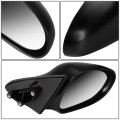 Manual Passenger Right Side View Door Mirror For Nissan Sentra 95-99 And 200sx 95-98 Ni1321114 Oe Style Black Paintable Convex