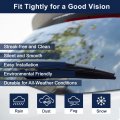 X Autohaux 250mm 10 Rear Windshield Wiper Blades For Toyota Rav4 2013-2018 Jeep Compass 2017-2020 Set Of 2