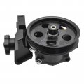 Power Steering Pump With Pulley Reservoir Replacement For 2006-2011 Ford Focus 2010-2011 Transit Connect 96-74326 6s4z3a674a 