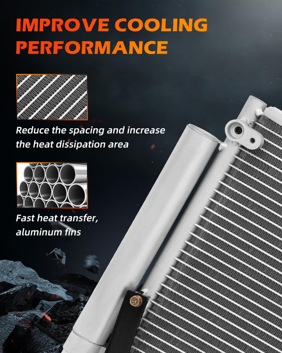 Ac Condenser For Scion Xa 2005 2006 And Xb Aluminum Air Conditioning 84273779 84273780 3513