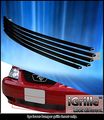 Matte Black Stainless Steel Egrille Billet Grille Grill for 99-04 Ford Mustang 