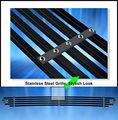 Matte Black Stainless Steel Egrille Billet Grille Grill For 99-04 Ford Mustang