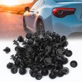 Uxcell 100pcs 8mm Hole Push Type Retainers Clips Bumpers Splash Guards Wheel Arch Plastic Rivets