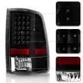 Acanii For 2009-2018 1500 2010-2018 2500 3500 Dodge Ram Truck Black Housing Led Tail Lights Brake Lamps Left Right
