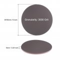 Uxcell 30pcs 3000 Grit Sanding Sponge 6 Inch Hook And Loop Disc Wet Dry For Car Wood Drywall Metal