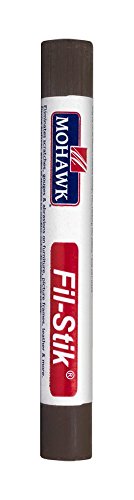 Fil Stik Wood Repair Putty Stick Van Dyke Brown Semi Soft Wax Filler For Furniture Cabinets And Trim M233-01200