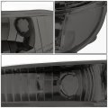 Auto Dynasty 4pcs Smoked Housing Clear Corner Headlights Bumper Lights Compatible With Ford Explorer 95-01 Mercury Mountaineer