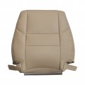 Secosautoparts Driver Passenger Side Top Lean Back Leather Replacement Seat Cover Tan Compatible With Toyota Sequoia 2000 2001