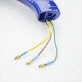 Goofit 8mm Motorcycle Rear View Mirror For Gy6 50cc 125cc 150cc 250cc Scooter Moped Blue