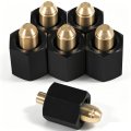 6pcs Diesel Rail Fuel Block Off Cap Tool Kit For Cummins 7l And Duramax 6 6l 9864a 9864 Pressure Test Adapter Dodge Ram Gmc 