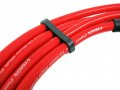 Vms Racing 92-93 10 2mm High Performance Engine Premium Spark Plug Wires Wire Set In Red Compatible With Integra Gsr Gs-r B17