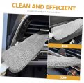 Ibasenice Cleaning Brush Wheel Cleaner Car Duster Interior Window Blind Detailes Detailing Air Outlet Brush Tire Coral Fleece
