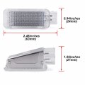 Njsbyl Golf Gti Mk5 Mk6 Led Door Welcome Lamp Compatible With Vw Passat B5 B6 Cc 4 5 6 Sharan Beetle Xenon White Courtesy Glove