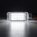 Njsbyl Golf Gti Mk5 Mk6 Led Door Welcome Lamp Compatible With Vw Passat B5 B6 Cc 4 5 6 Sharan Beetle Xenon White Courtesy Glove