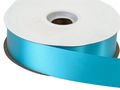 Turquoise Flora Satin Ribbon1-7 16 X 100 Yds Polypropylene 7 Unit 1 Pack Per 