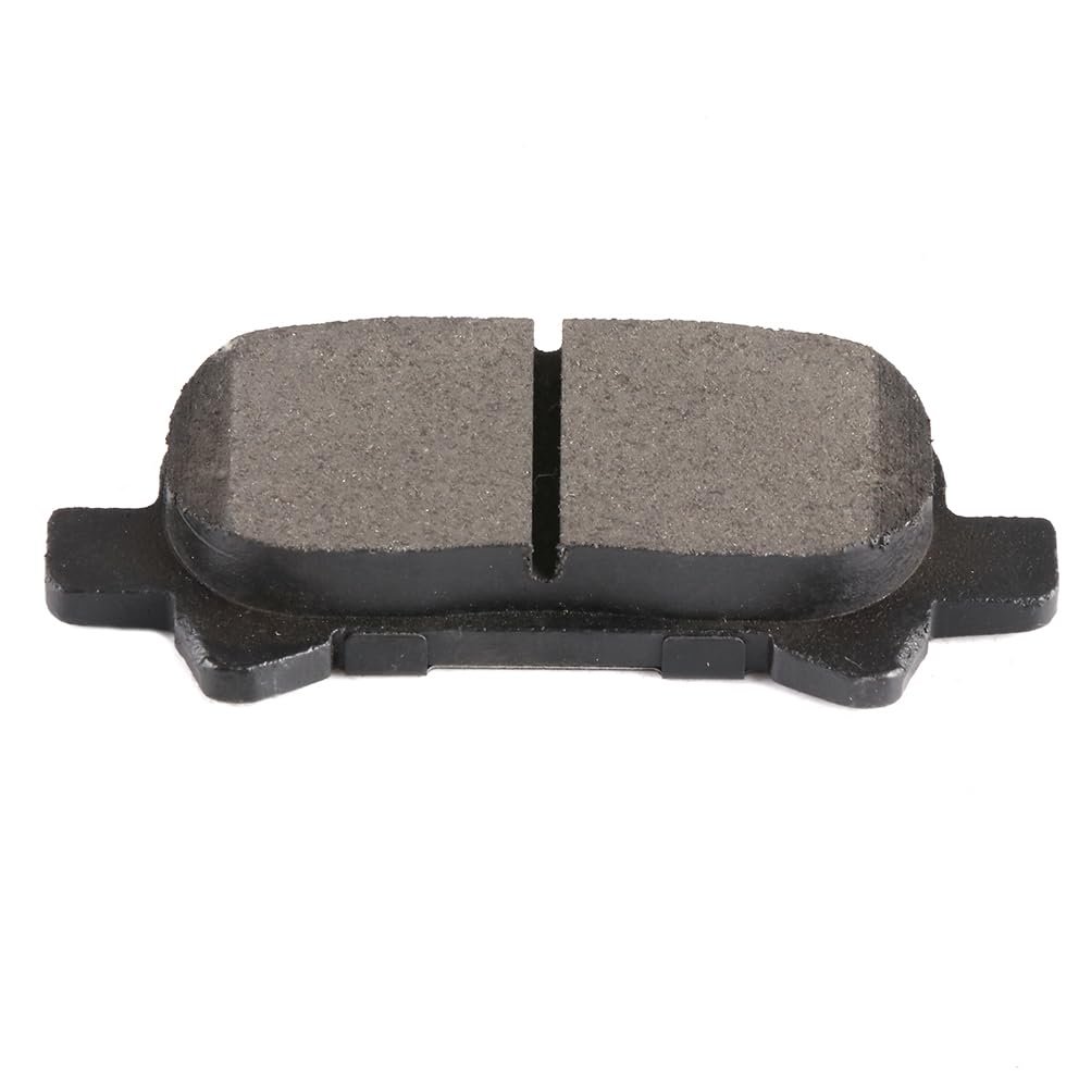 Rear D828 Semi-metal 4pcs W Hardware Disc Brake Pad Set