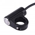 22mm Motorcycle Handlebar Switch Mount Push Button Headlight Brake Fog Lights Cnc Aluminum 10-12v 10-16a A Self-reset