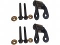 Rear Leaf Spring Shackle Set Of 2 Compatible With 2015-2020 Ford F-150