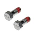 Brake Caliper Bracket Bolts For Hyundai Elantra 2001 To 2017 Alloy Steel Hex Head 10 9 Bolt Grade 92mm Thread Diameter 21mm 