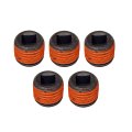 Chevy K25 1991 92 93 94 1995 Cylinder Head Plugs 5 Pieces Steel Material 0 346 Inches Closed End Diameter 0 503 Open 