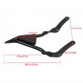 Wflnhb Detachable Passenger Backrest Replacement For Honda Rebel 300 500 Cmx300 Cmx500 2017 2018 2019 2020 2021 2022