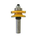 Kempston 409431 Reversible Rail Stile Cutter Traditional Ogee 1 2-inch Shank 1-5 8-inch Cutting Diameter 15 16-inch Length 